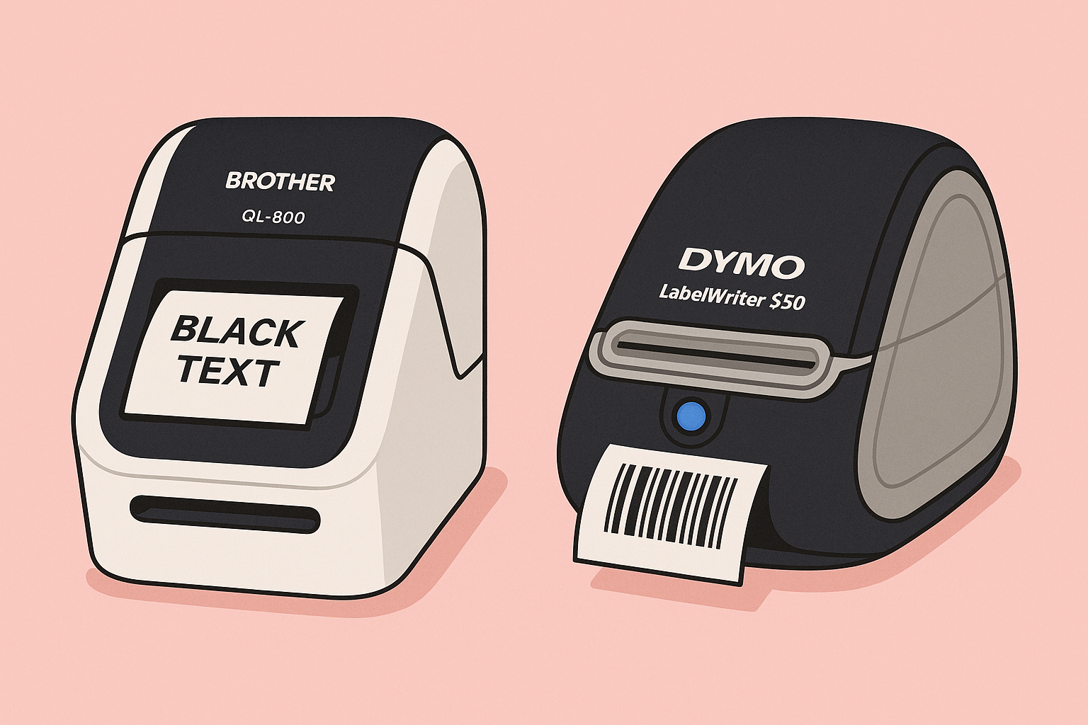 Brother QL-800 – alternatíva k Dymo LabelWriter 550