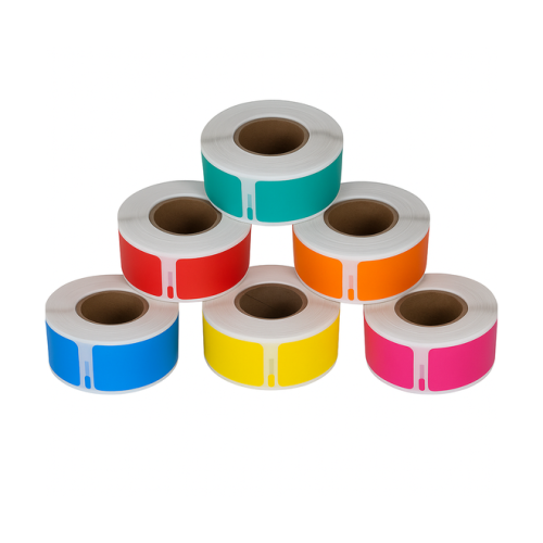 Dymo 11352 kompatibilné štítky farebná sada, 25 x 54mm, 500 štítkov