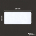 Dymo 11353 kompatibilné štítky, 13 x 25mm, 1000 štítkov