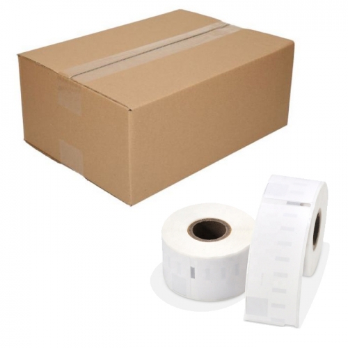 10 kotúčov Dymo 99012 kompatibilné štítky, 36 x 89mm, 260 štítkov