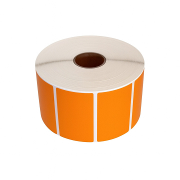 Termálne štítky 57 x 32 oranžová