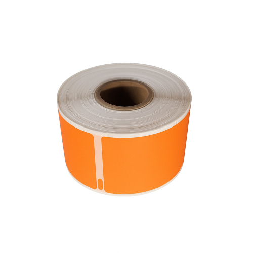 Dymo 99010 kompatibilné oranžové štítky, 28 x 89mm, 260 štítkov