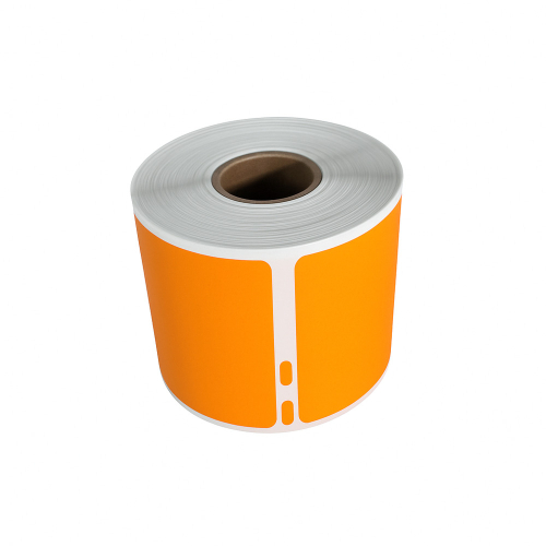 Dymo 99014 kompatibilné oranžové štítky, 101 x 54mm, 220 štítkov