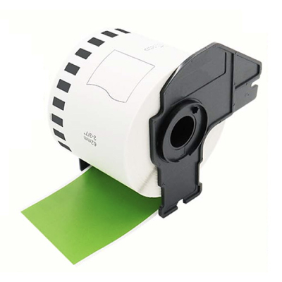 Brother DK-22205 kompatibilné zelené štítky