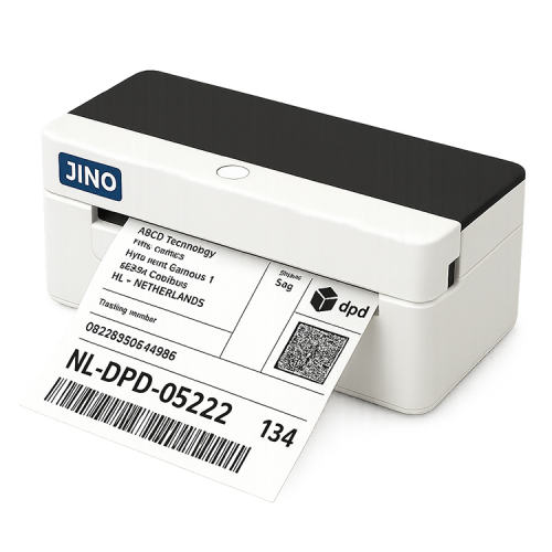 JINO XP-D463B tlačiareň štítkov - USB + Bluetooth - priama termálna tlač
