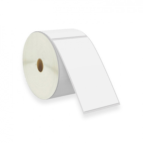 Termálne štítky, 102 x 152mm, plast, 500 štítkov, termotransfer